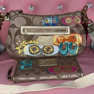 Coach Poppy Daisy Pop C Appliqué Hobo (Style No. F20029)